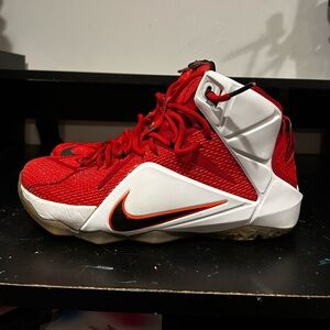 Men’s size 8 LeBron 12 Heart of a Lion